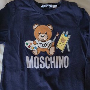 Moschino long sleeve tee size 3